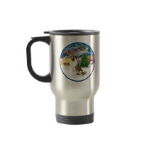 Xmas Magic and Akita Coffee Mugs