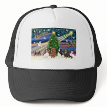 Xmas Magic-Cavalier Quad Trucker Hat