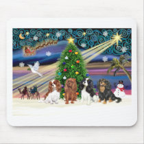Xmas Magic-Cavalier Quad Mouse Mats