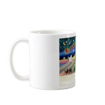 Xmas Magic-Chihuahua Blue-tan mugs