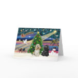 Xmas Magic-Cocker Pair cards