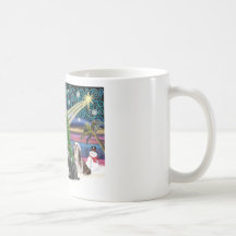 Xmas Magic-Lhasa Apso-Trio Coffee Mug