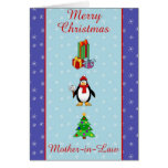 Xmas Mother in Law greeting card