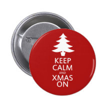 Xmas on pinback buttons