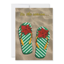 Xmas Party Flip Flops
