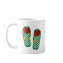 Xmas Party Flip Flops Coffee Mug