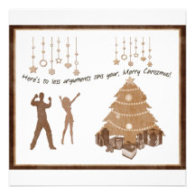 xmas personalized announcements