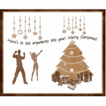 xmas acrylic cut out