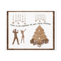 xmas postcard