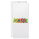 Xmas Full Color Rack Card