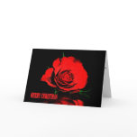 xmas rose XMAS CARD