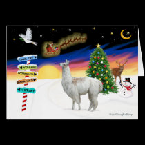 Xmas Signs - Llama 1 cards
