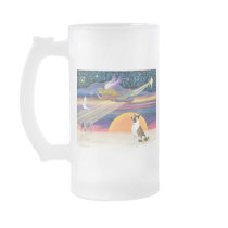 Xmas Star - Akita (brown-white) Coffee Mug