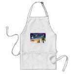 Xmas Sunrise #2 - Four Cats (AmSH) Apron