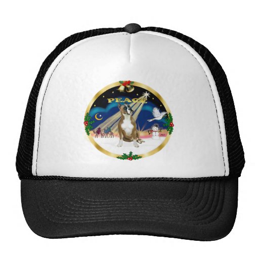 Xmas Sunrise (R) - Boxer 1 Trucker Hat