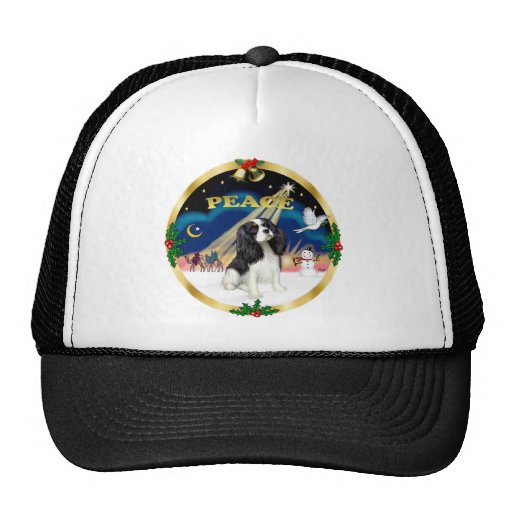 Xmas Sunrise - Tri Colour Cavalier King Charles Hat Xmas Sunrise - Tri Colour Cavalier King Charles Hat
