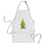 Xmas tree aprons