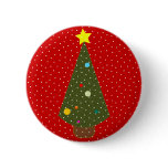 xmas tree ball snow buttons
