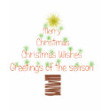 Xmas tree of letters t-shirts