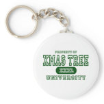 Xmas Tree University keychains