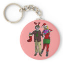 Xmas Zombies, keychain