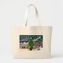 XmasMagic Yorkie Trio Bag