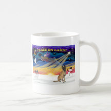 XmasSunrise-Belgian Malinois5 Mug