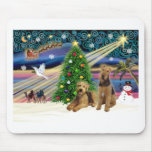 XmsMagic-AIREDALE pair mousepads