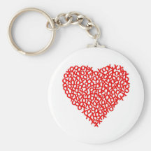 xo hearts keychains