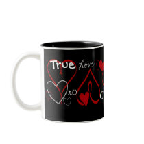 'XO' Hearts Mug