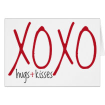 XOXO hugs & kisses