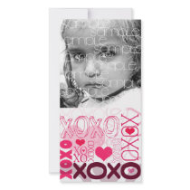 XOXO Valentine Kisses & Hugs