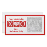 XOXO Valentine's Day Photo Cards