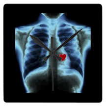 xray heart black clock