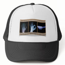 XRAY SIGN LANGUAGE FILM - HAND OK HANDSHAKE MESH HAT