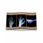 XRAY SIGN LANGUAGE FILM - HAND OK HANDSHAKE t-shirts