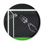 XRAY SKELETON SOCCER GOALIE ORIGINAL magnets