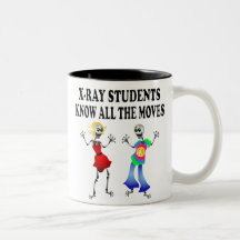 XRAY STUDENTS  KNOW ALL MOVES COFFEE MUG