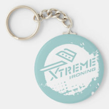 Xtreme Ironing Keychain 5
