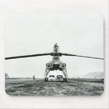 XV-17 Hughes Heavy Lift Helicopter Mouse Pad