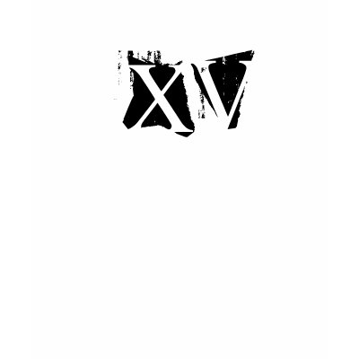 XV TEE SHIRT by designchica