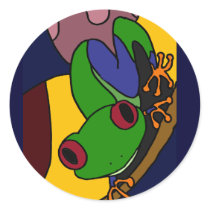 XX- Abstract Art Tree Frog