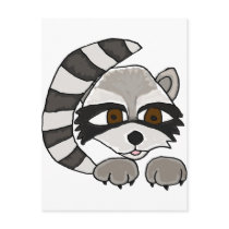 XX- Artistic Racoon Post Cards