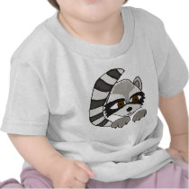 XX- Artistic Racoon Tee Shirts