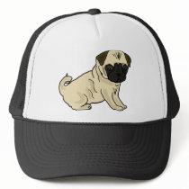 XX- Awesome Pug Mesh Hat