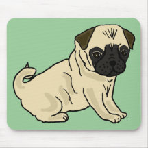 XX- Awesome Pug Mouse Pads