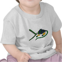 XX- Funky Crocodile Art T-shirts