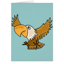 XX- Funky Eagle Card