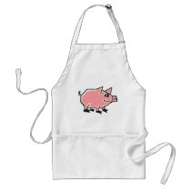 XX- Funky Pig Design Apron