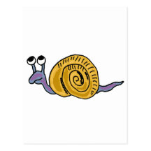 XX- Funky Snail Postcards